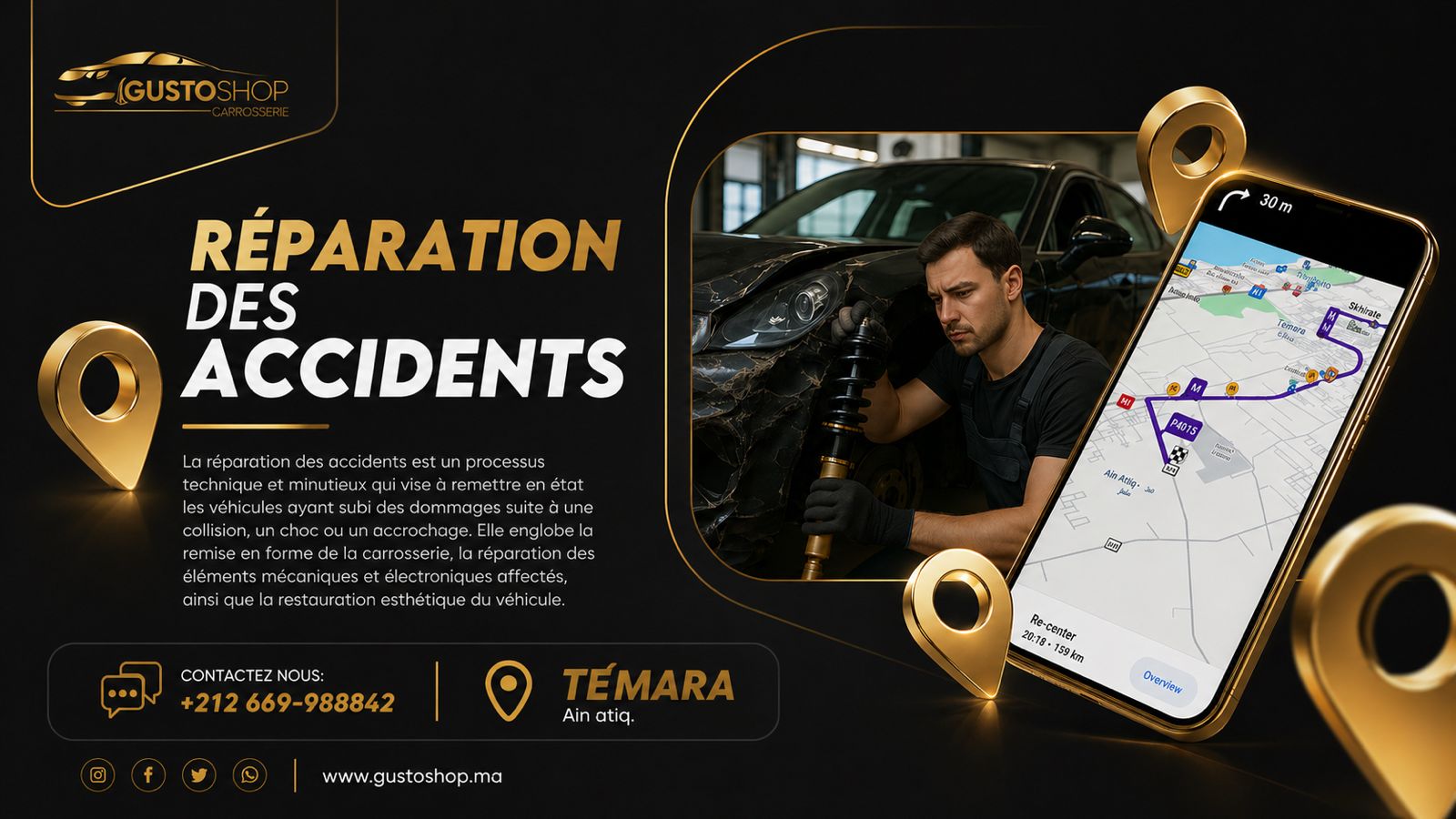 Réparation d'Accidents